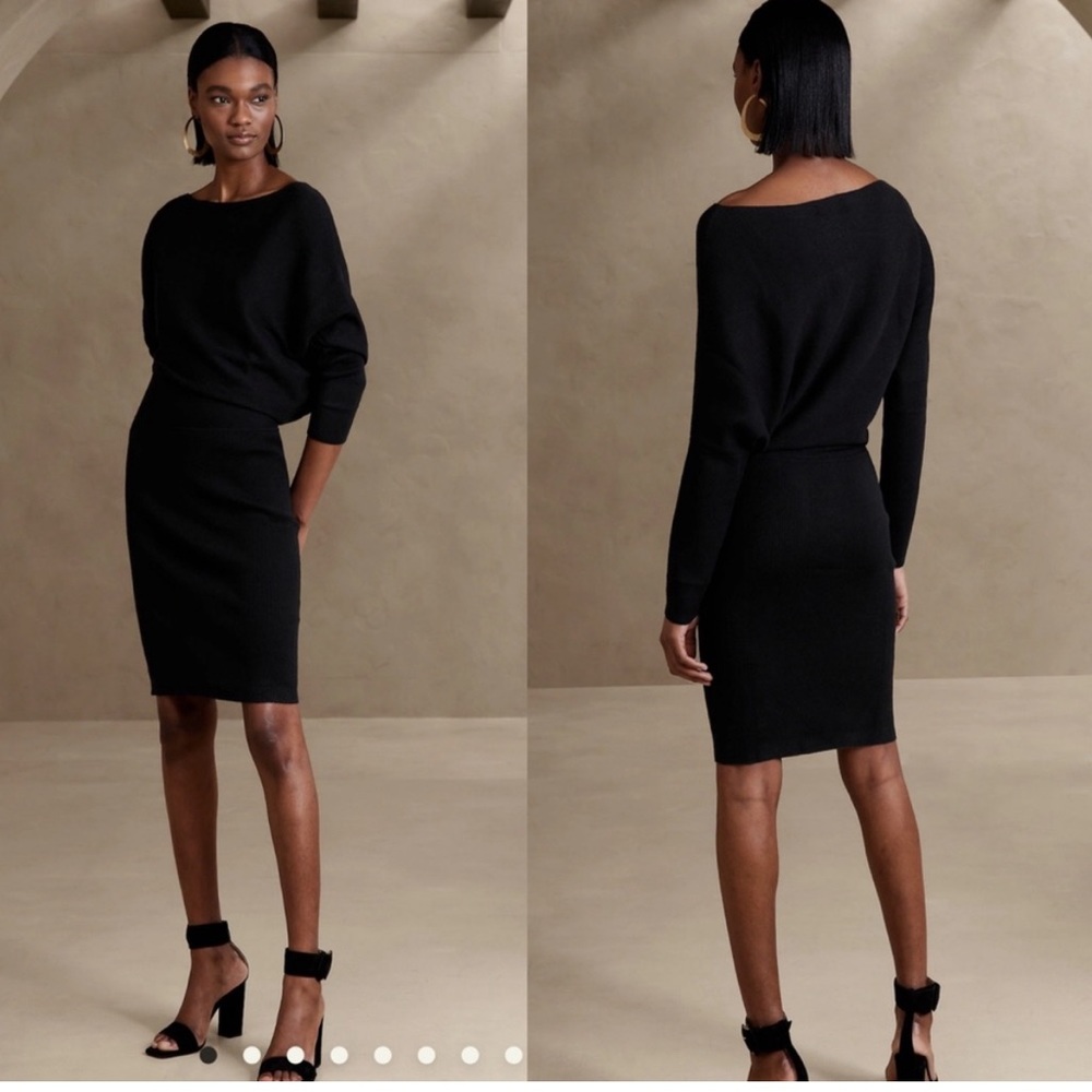 Banana republic lenzing ecovero serene sweater dress NWT